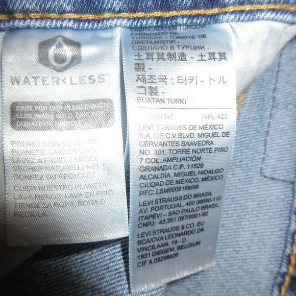 NWT  Levi Strauss & Co. San Francisco  Men's Straight Fit Jeans 32x29 - Picture 9 of 12